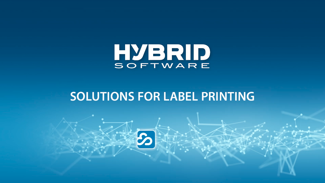 HYBRID Software Solutions Label Printing