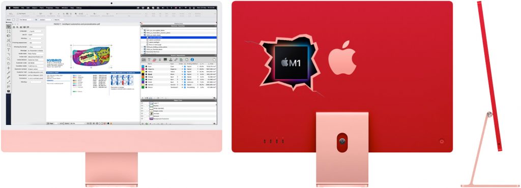 Apple M1 And PACKZ HYBRID Software